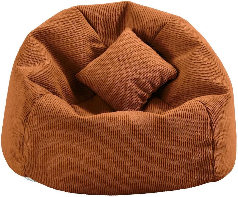 Walant Doll Car Seat Compatible with Labubu, Handmade Bean Bag Chair for 15-17cm Doll, Anti-Slip Bottom, Cute Doll Accessories for Display, Fans&Collectors Gifts, Durable Corduroy Fabric (Coffee) - Image 1